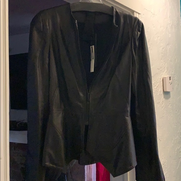 Leather jacket